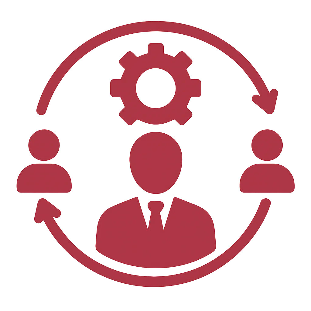 Leadership and Teamwork Icon