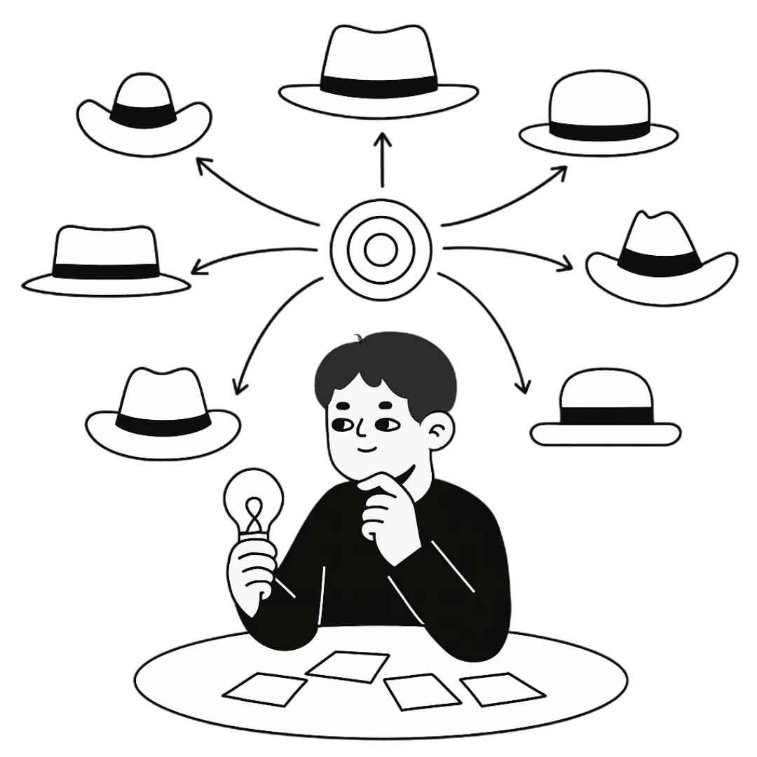 six hats (hero page)