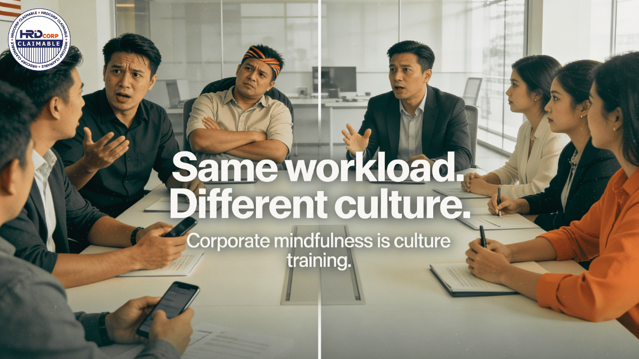 Outcomes of mindfulness training at work